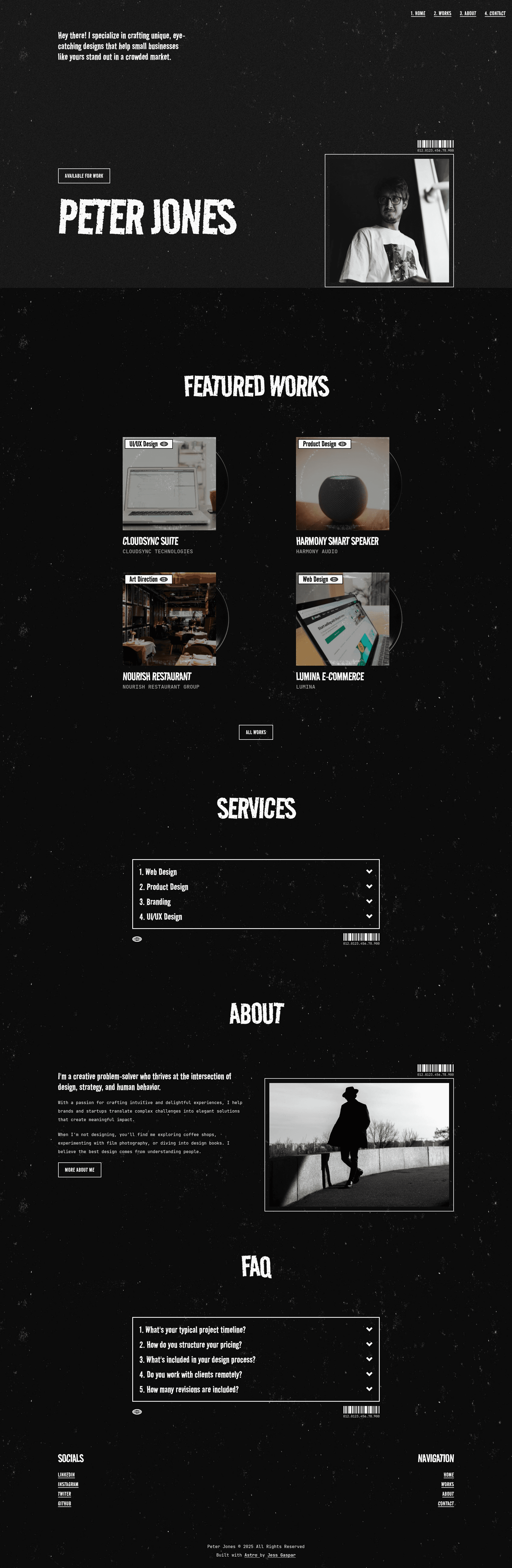 screenshot of Grunge on template0.com