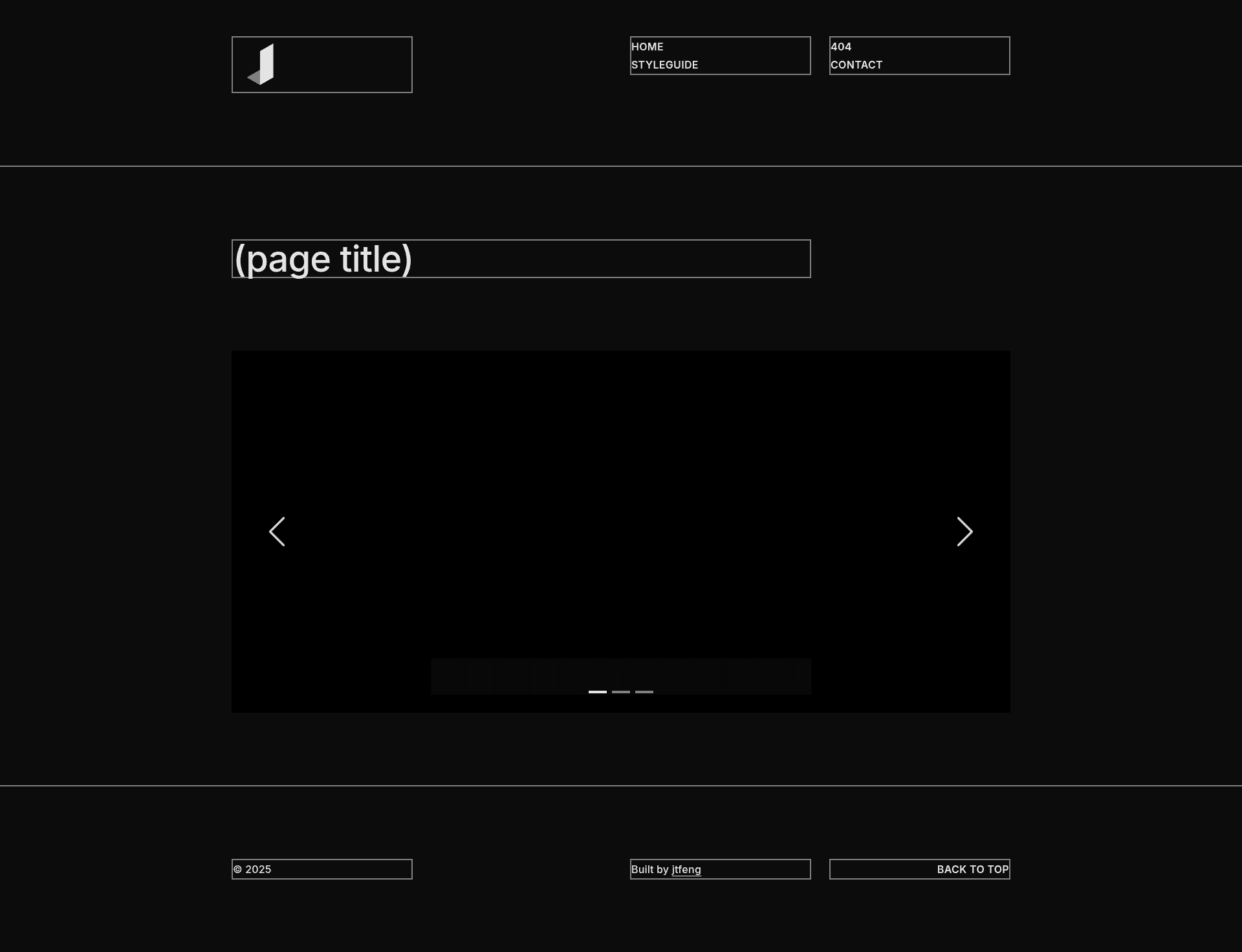 screenshot of Jekytrap on template0.com
