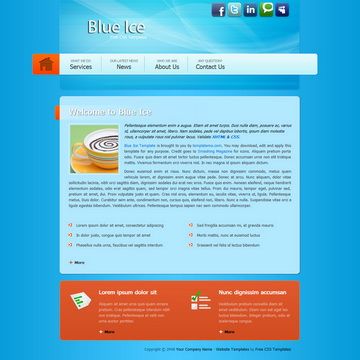 Image for Blue Ice on template0.com Image for Blue Ice on template0.com