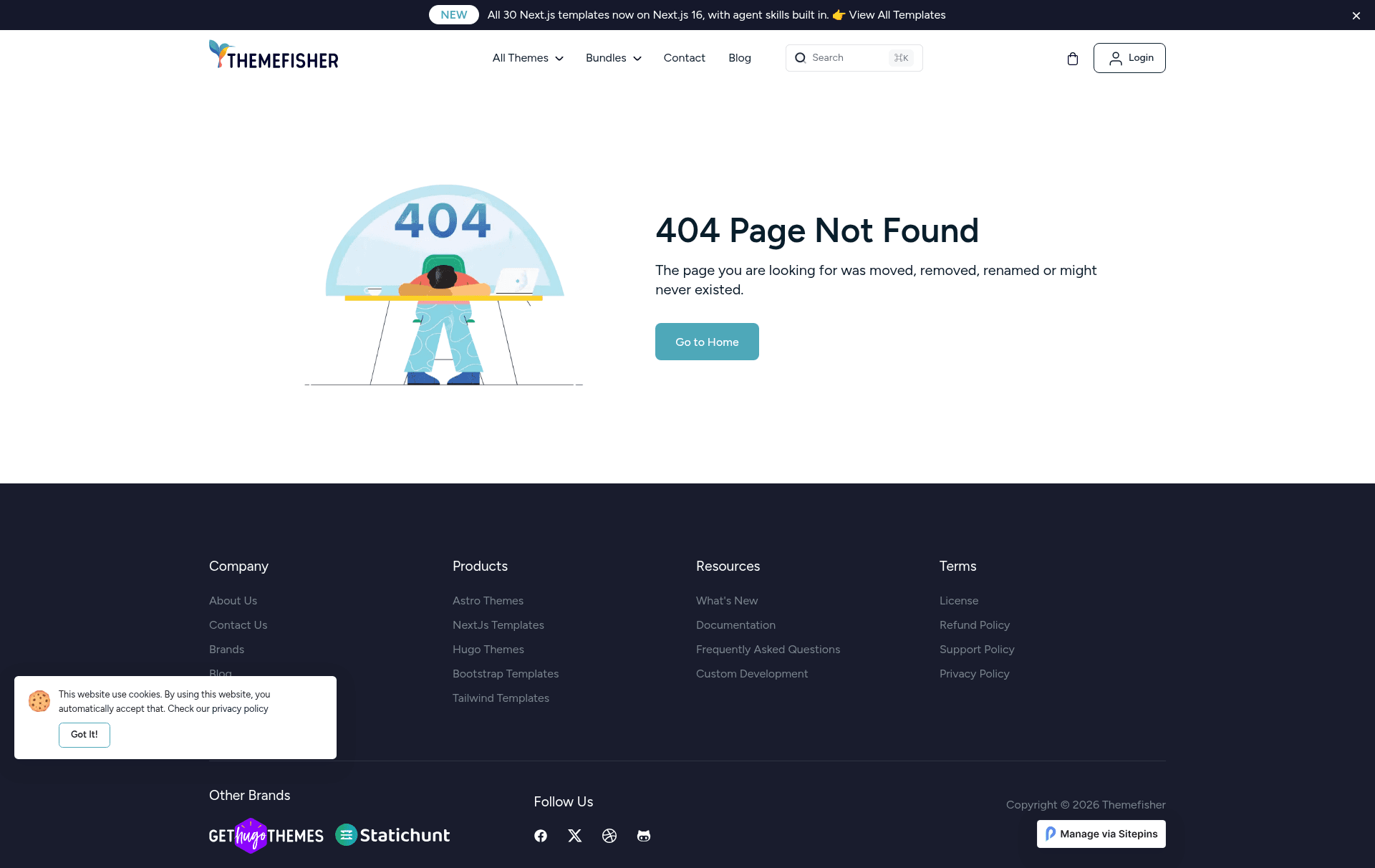 screenshot of Vex on template0.com