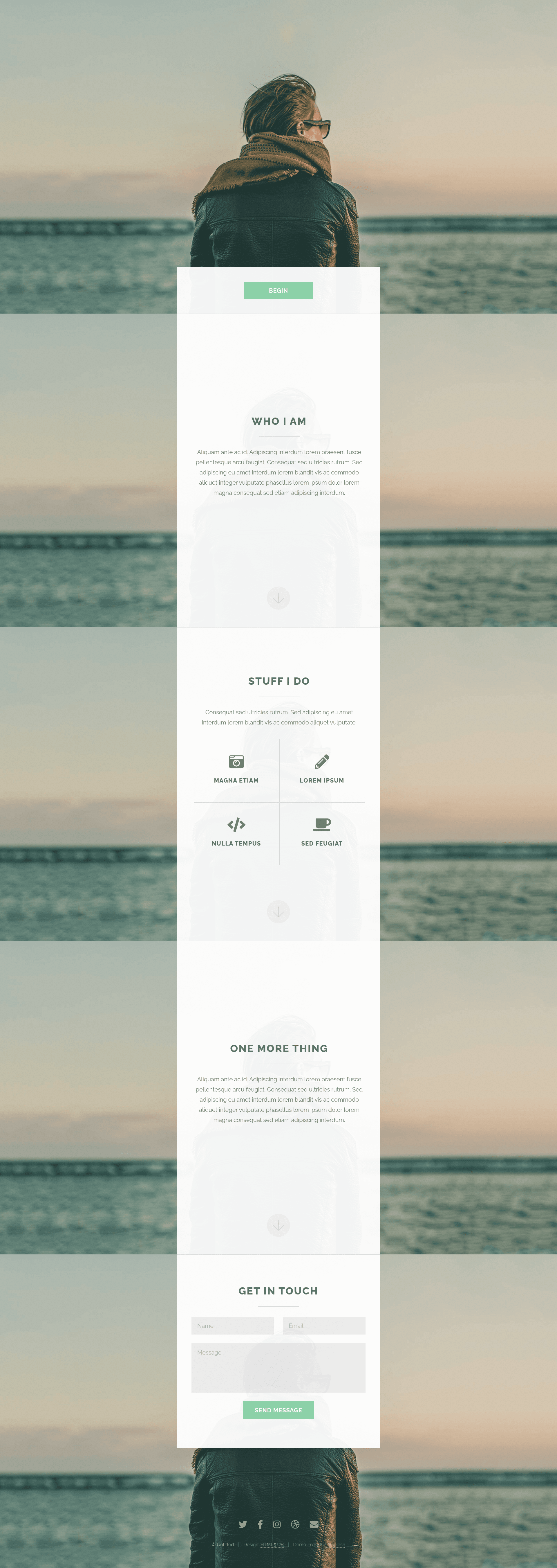 screenshot of Highlights on template0.com