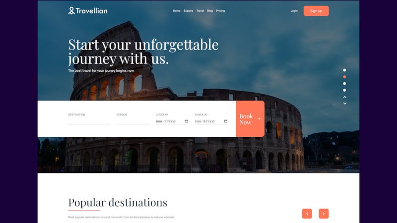 Image for Travellian on template0.com Image for Travellian on template0.com