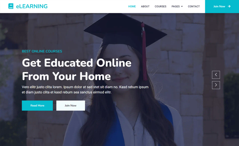 Image for Elearning - Free Bootstrap 5 CSS3 Education Website Template on template0.com Image for Elearning - Free Bootstrap 5 CSS3 Education Website Template on template0.com