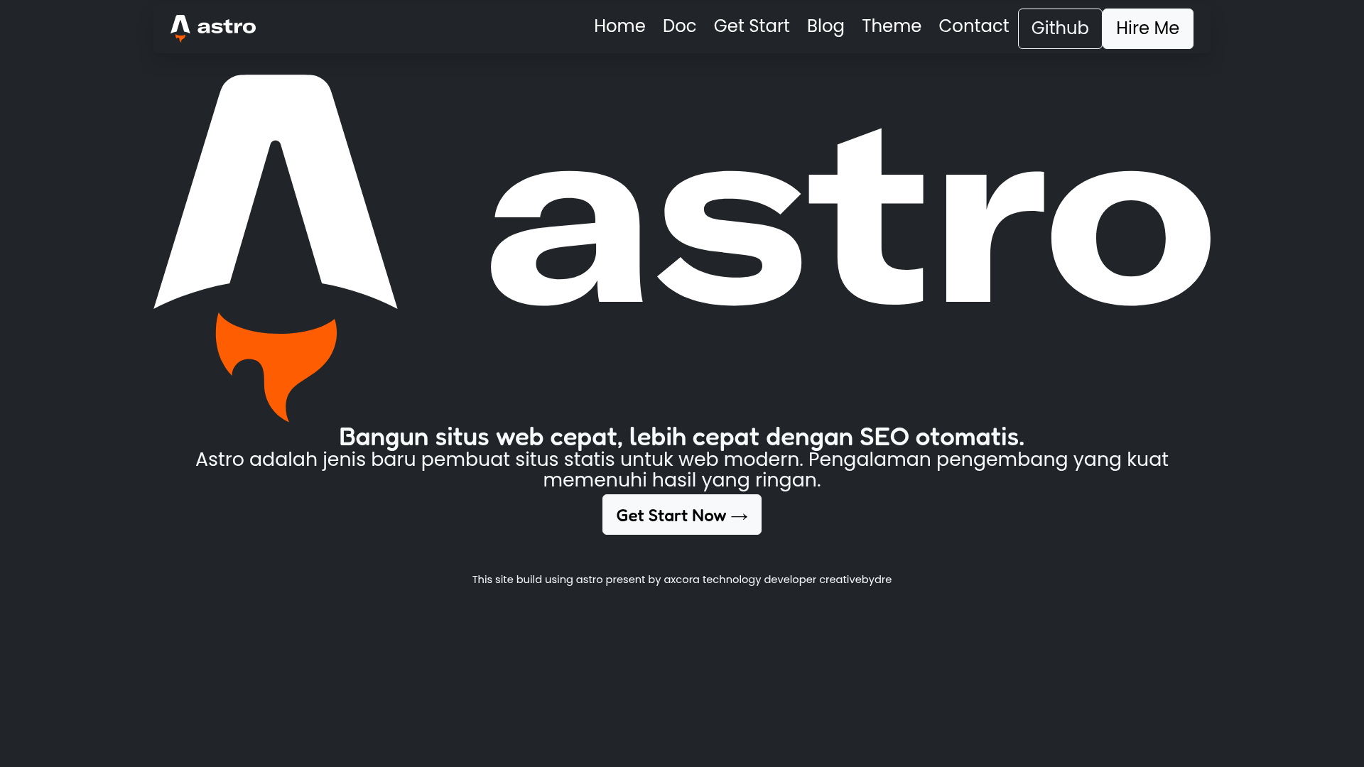 screenshot of Astro Boy on template0.com