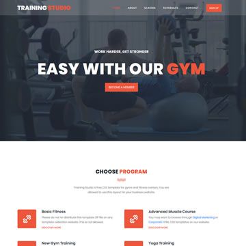 Image for Training Studio on template0.com Image for Training Studio on template0.com