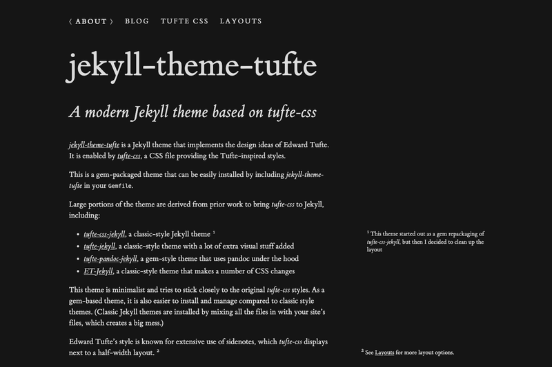 Image for Jekyll Theme Tufte on template0.com Image for Jekyll Theme Tufte on template0.com