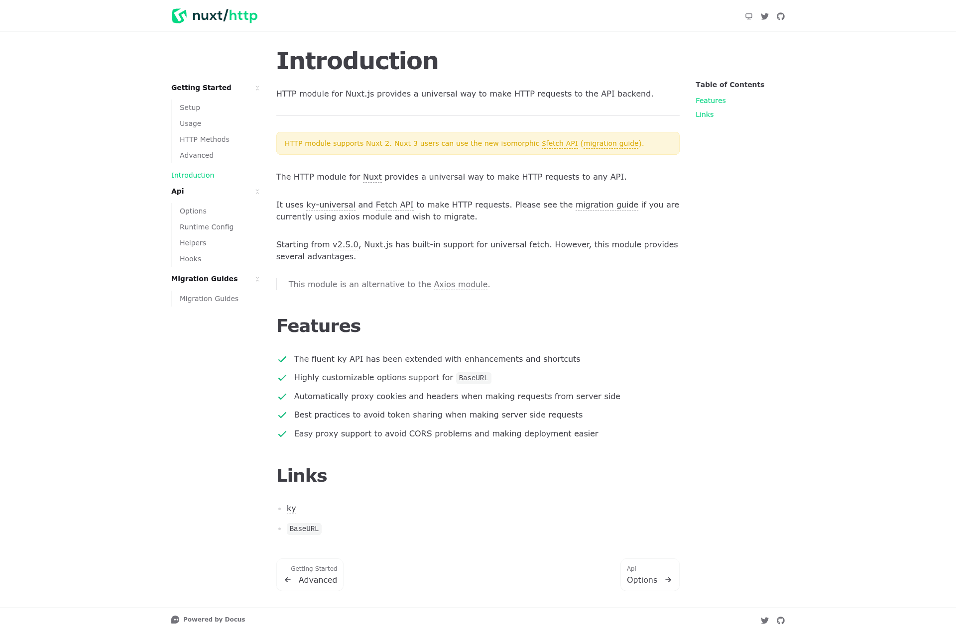screenshot of Nuxt HTTP on template0.com