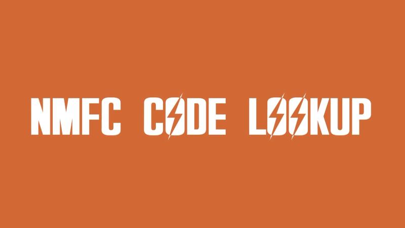 Image for NMFC Code Lookup