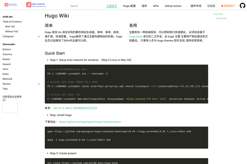 Image for Hugo Wiki on template0.com Image for Hugo Wiki on template0.com