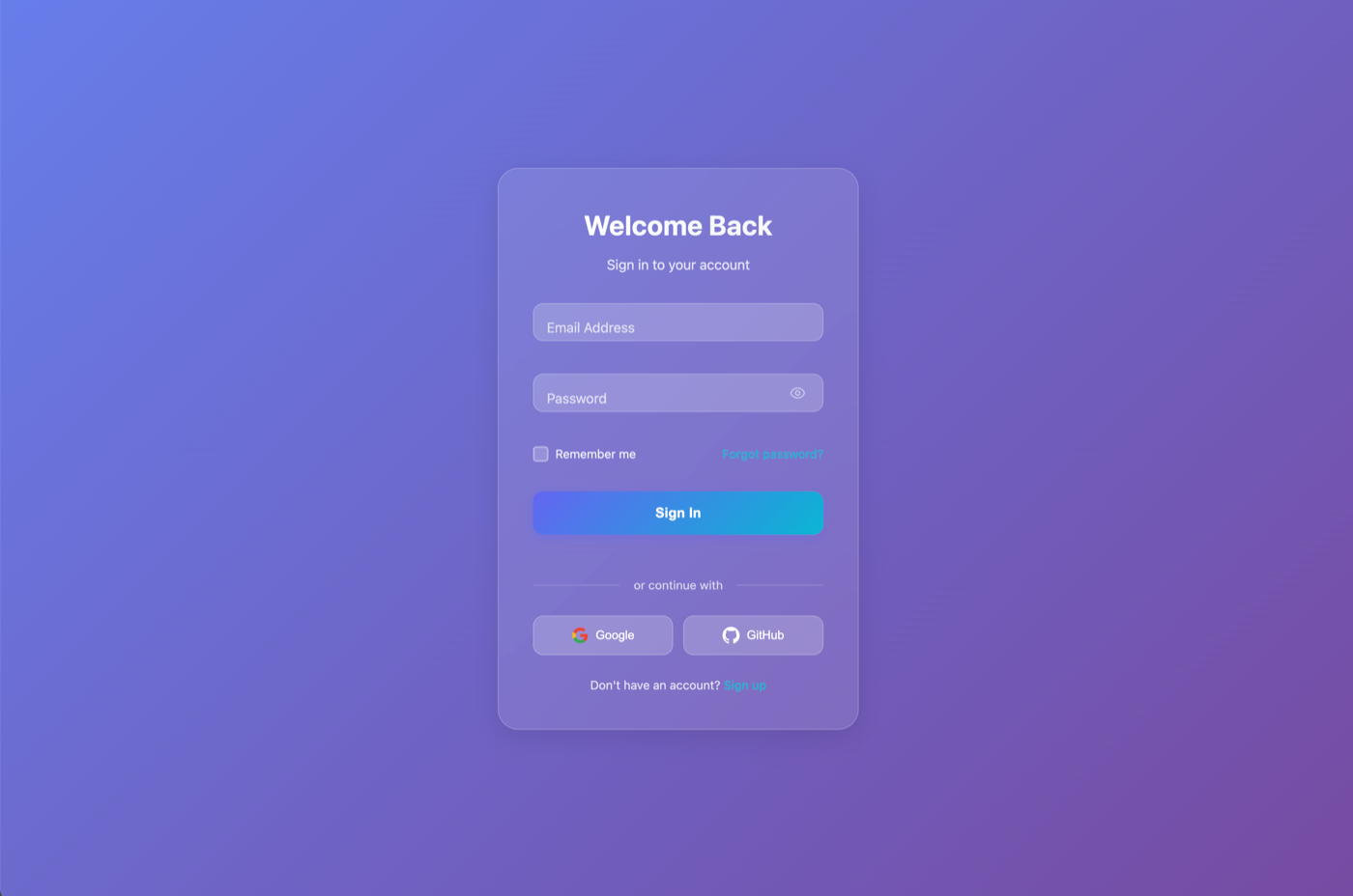 Modern Login Forms preview