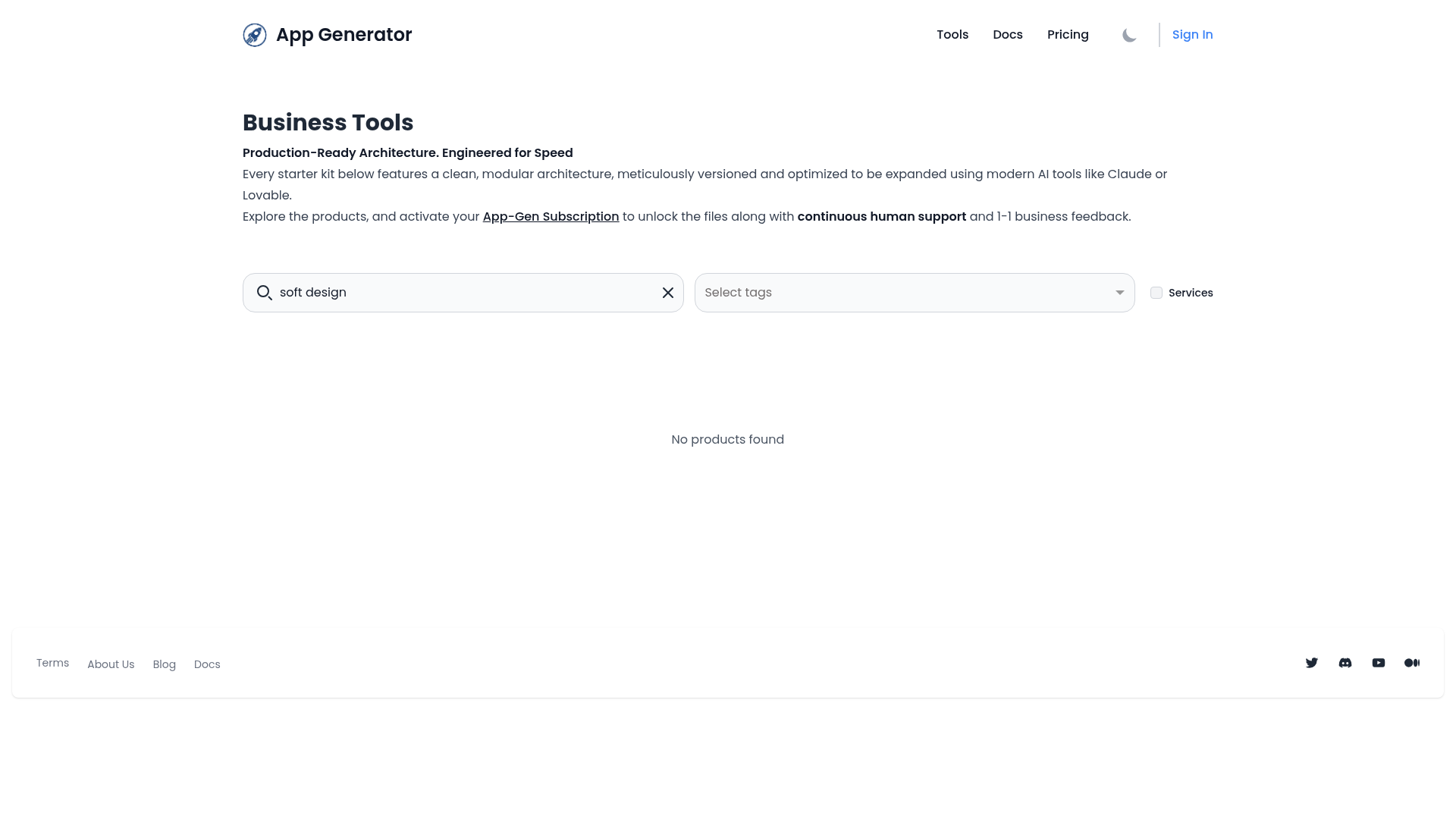 screenshot of Eleventy Soft UI Design on template0.com