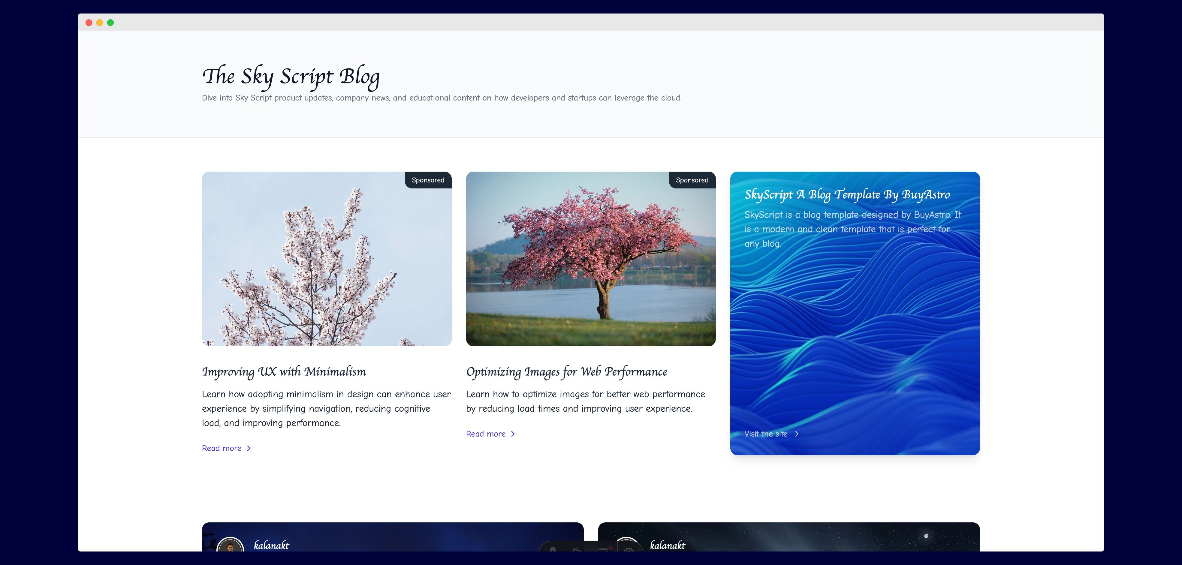 SkyScript preview