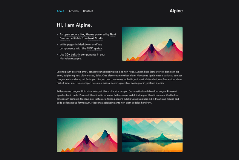 Image for Alpine on template0.com Image for Alpine on template0.com