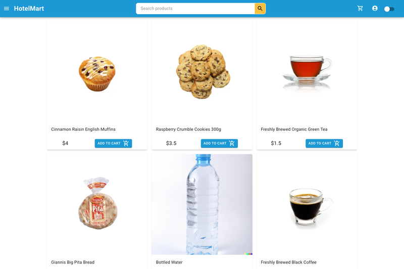 Image for HotelMart Ecommerce on template0.com