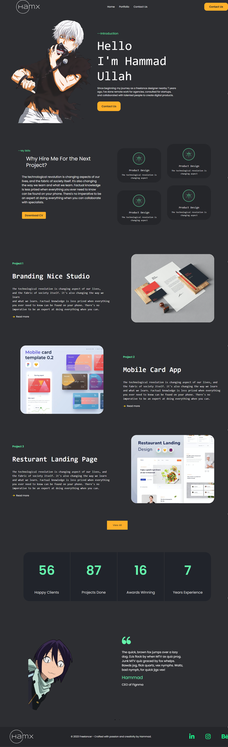 Image for Simple-html-portfolio on template0.com Image for Simple-html-portfolio on template0.com