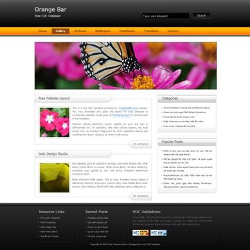 Image for Orange Bar on template0.com Image for Orange Bar on template0.com