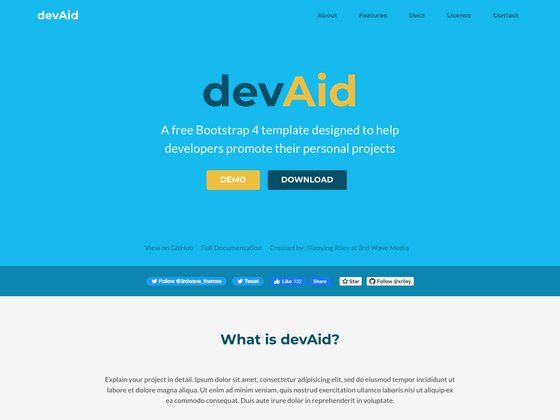 Image for devAid on template0.com