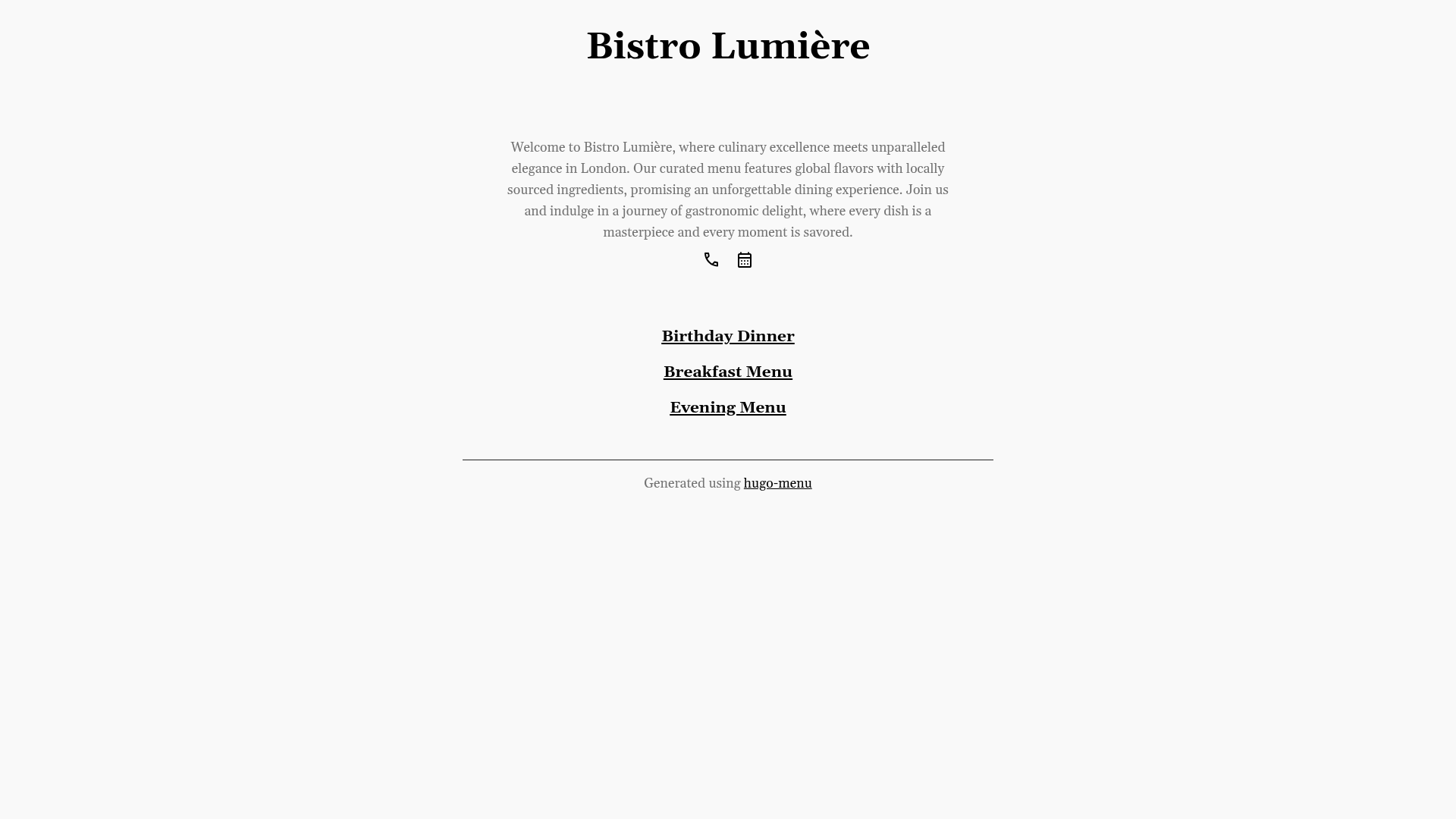 screenshot of hugo-menu on template0.com