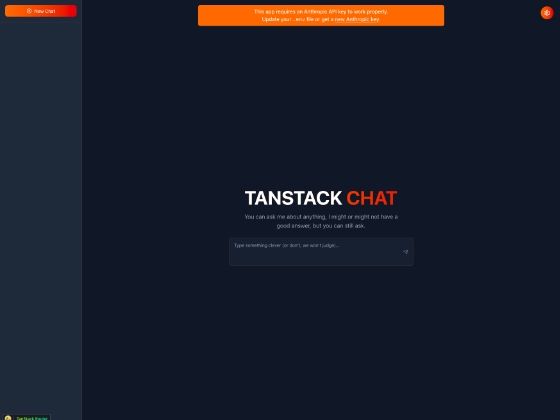 Image for TanStack Chat Template on template0.com Image for TanStack Chat Template on template0.com