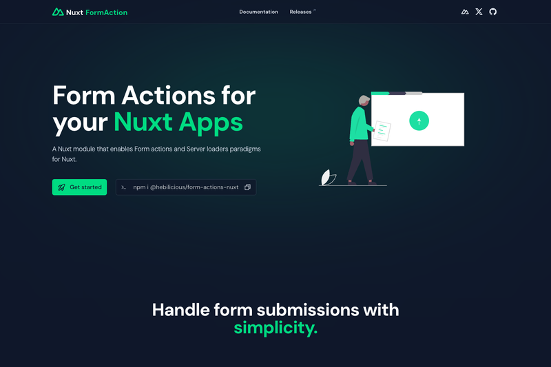 Image for Nuxt Form Actions on template0.com Image for Nuxt Form Actions on template0.com