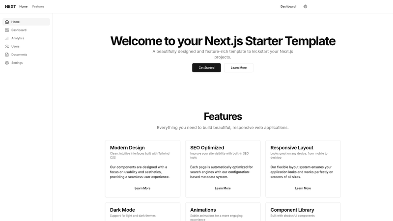 Image for NextJS-featuredStarterTemplate on template0.com Image for NextJS-featuredStarterTemplate on template0.com