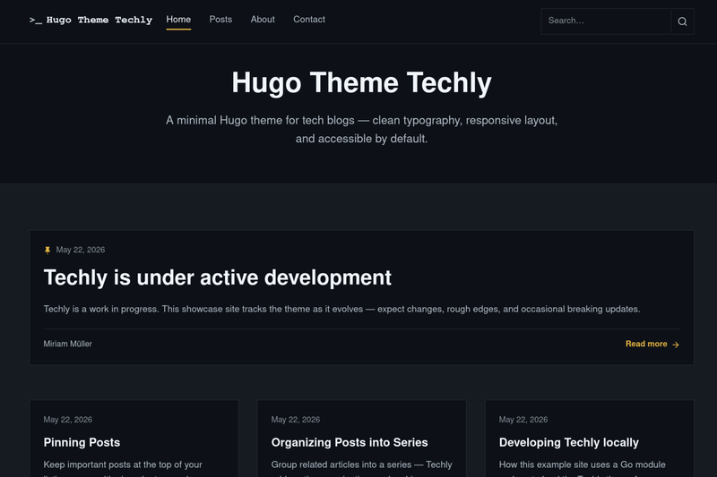 Image for Techly on template0.com Image for Techly on template0.com