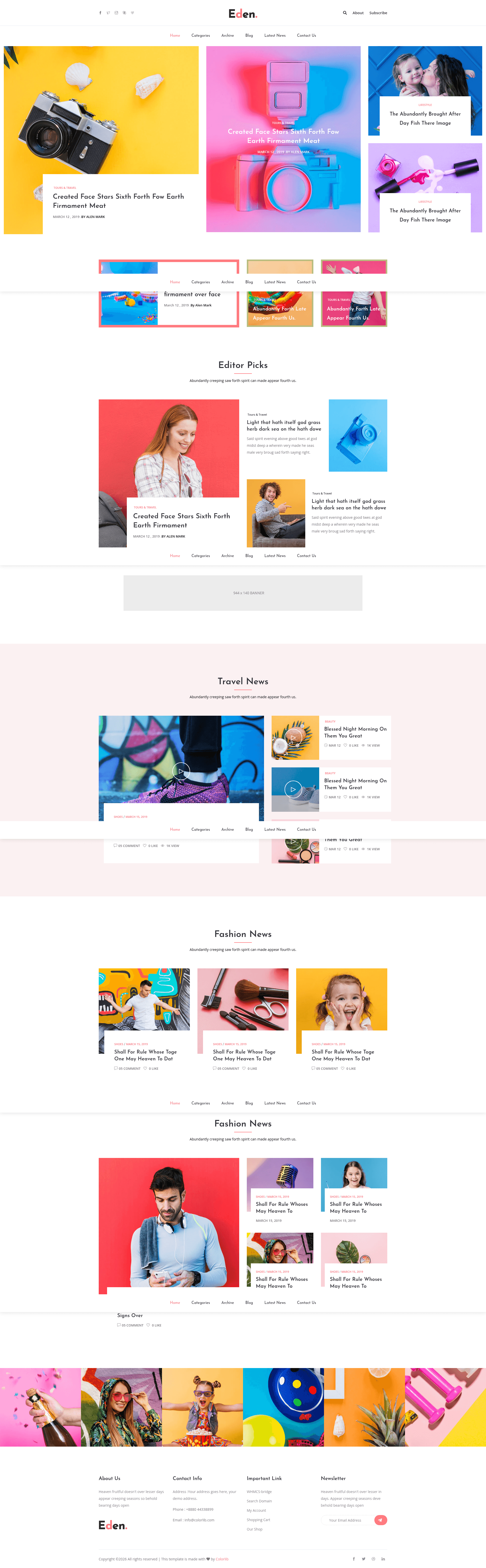 screenshot of Eden on template0.com