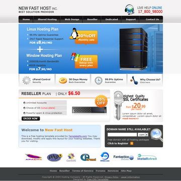 Image for Hosting Template on template0.com Image for Hosting Template on template0.com