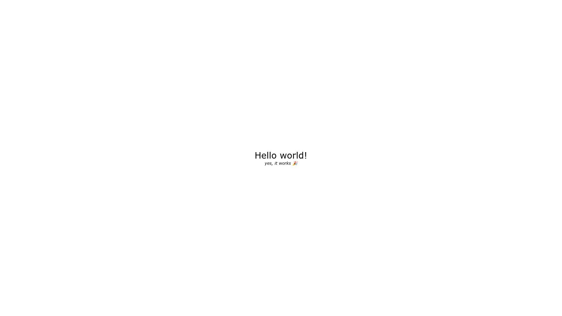screenshot of Next Typescript Tailwind on template0.com