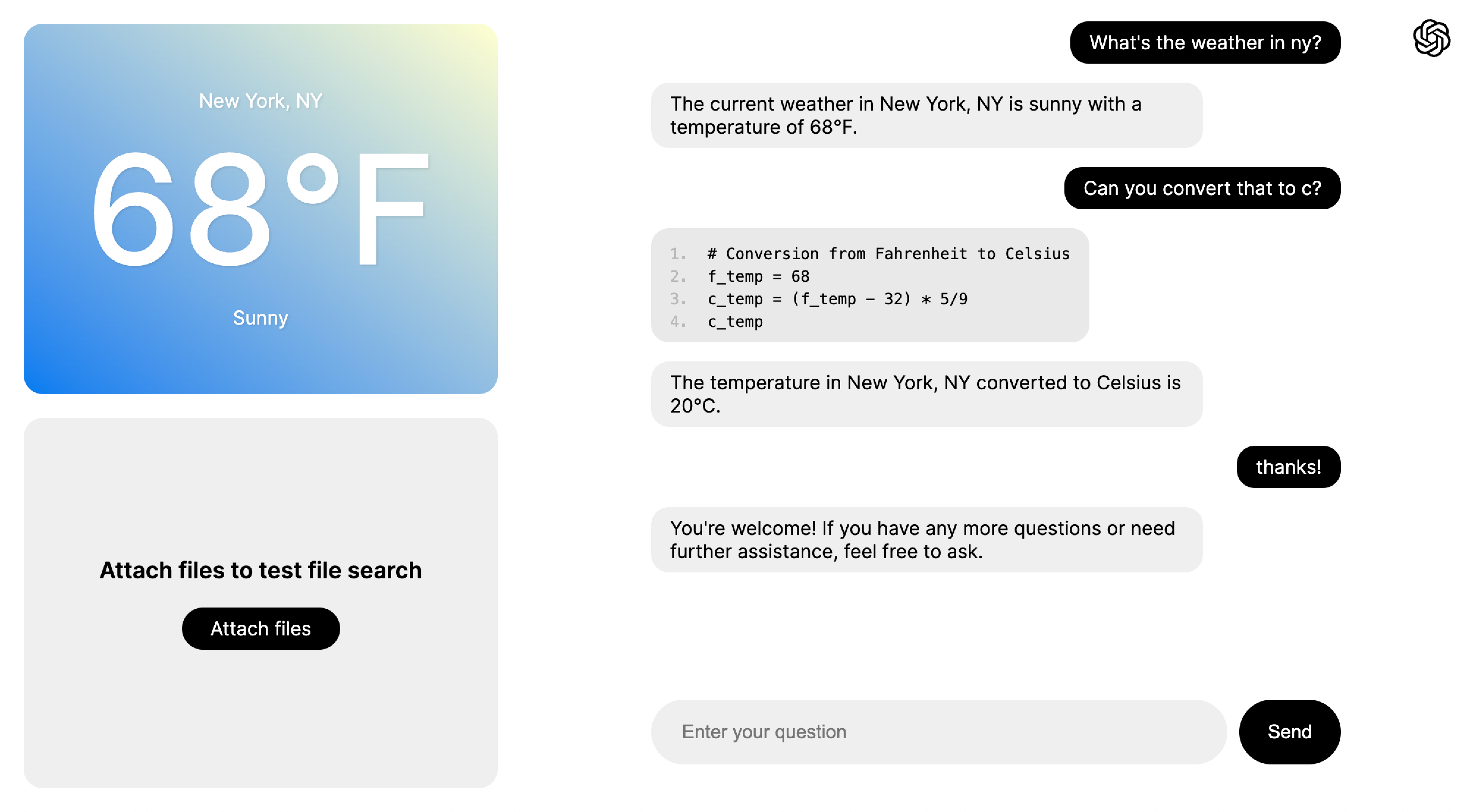 OpenAI Assistants preview