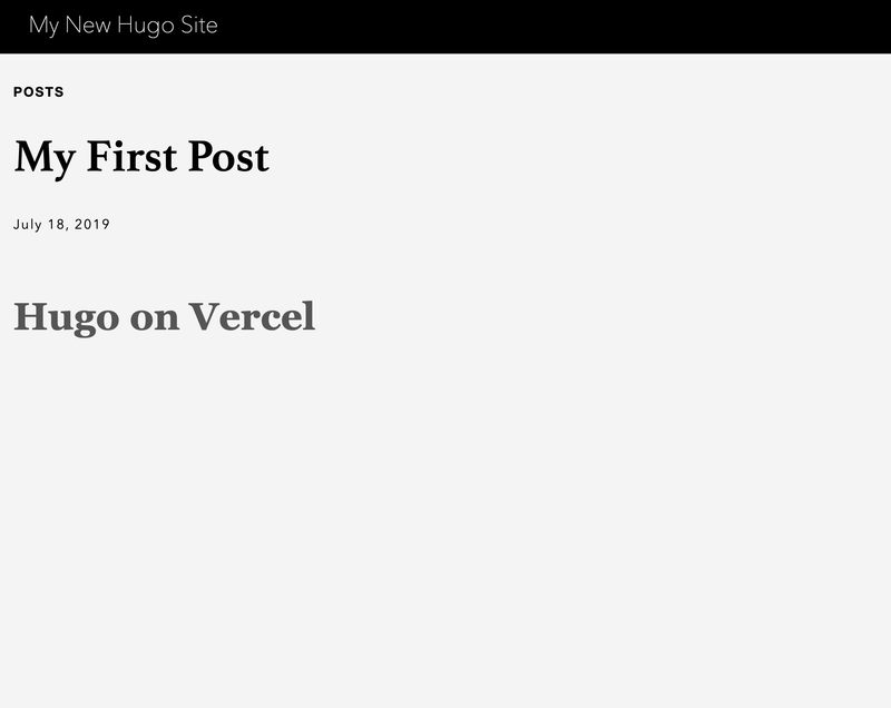 Image for Hugo Example on template0.com Image for Hugo Example on template0.com