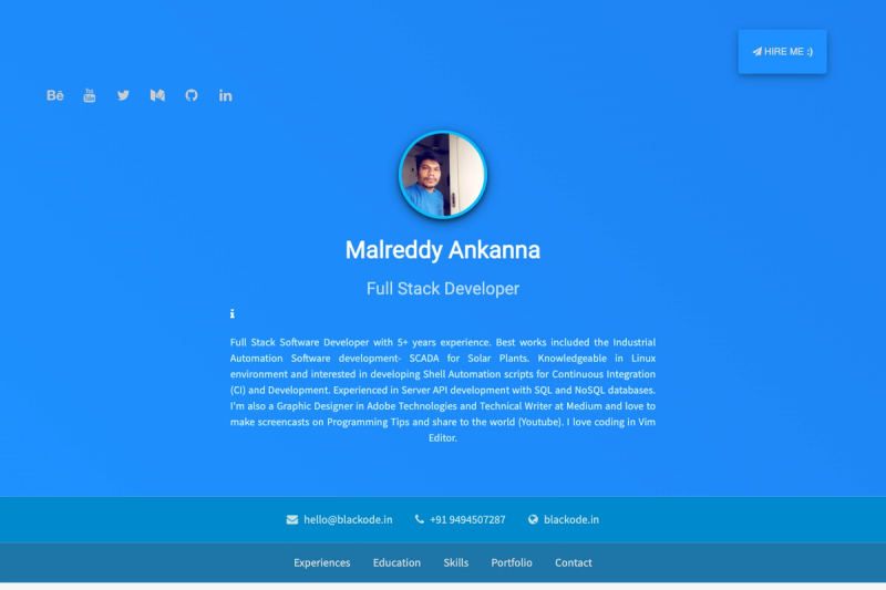 Image for Programmers Online Resume Template on template0.com