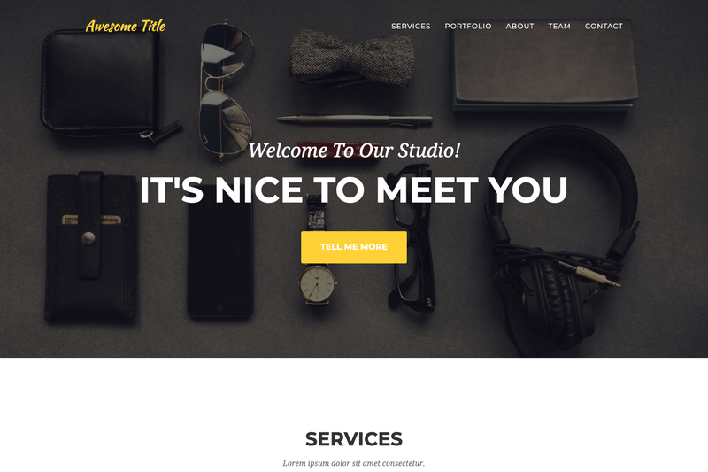 Image for Agency Jekyll Theme on template0.com Image for Agency Jekyll Theme on template0.com