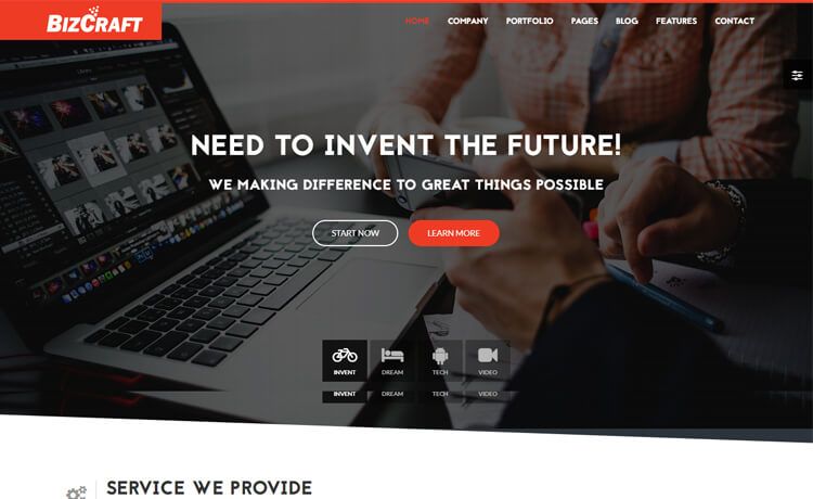 Image for BizCraft on template0.com