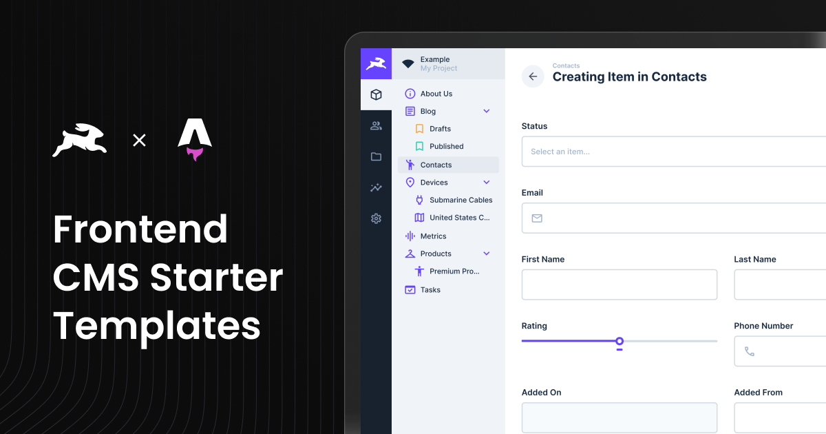 Astro CMS Template with Directus Integration preview