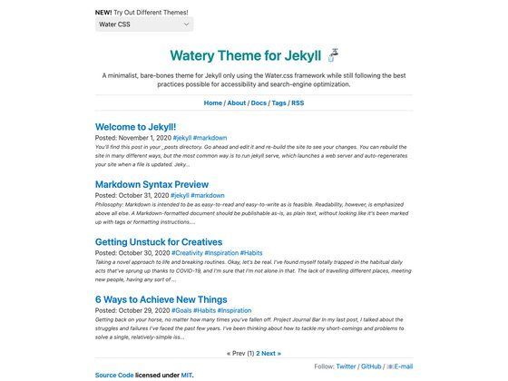 Image for Watery on template0.com Image for Watery on template0.com
