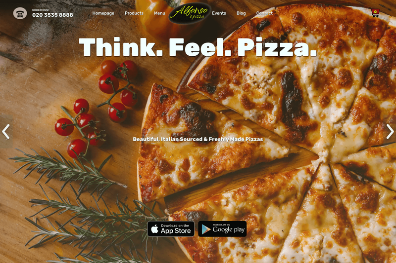 Image for Next Pizza App on template0.com Image for Next Pizza App on template0.com