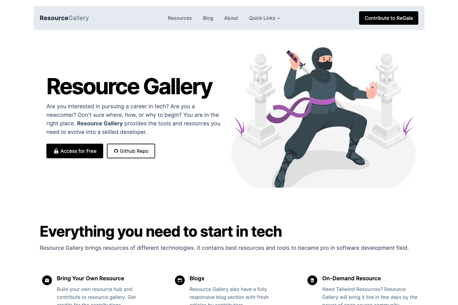 Resource Gallery preview