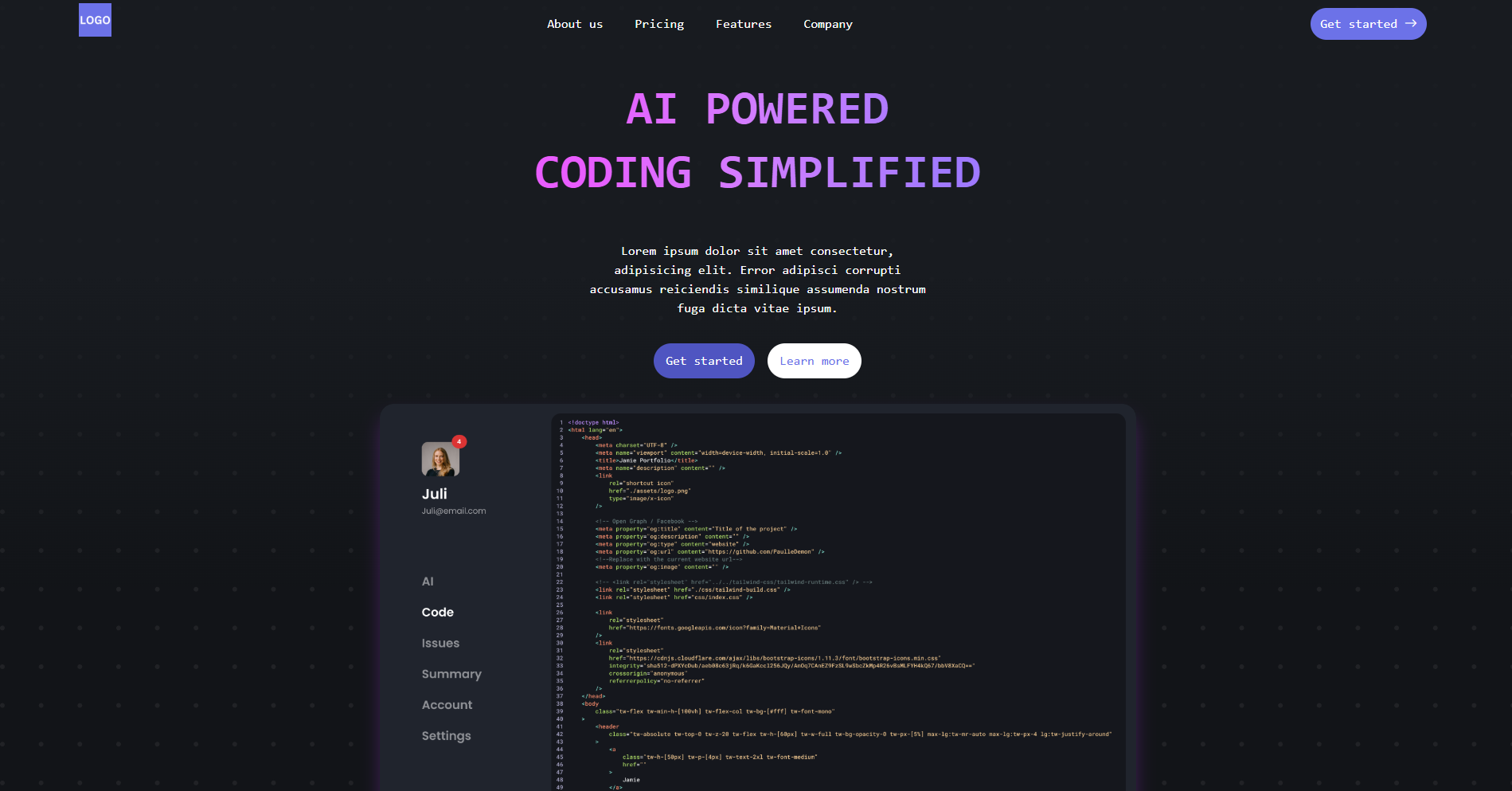 SaaS AI preview