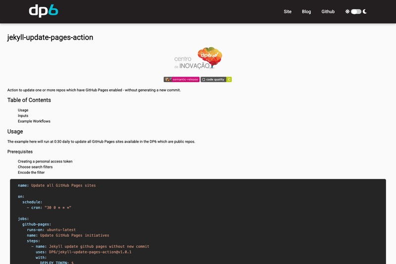 Image for Jekyll Update Pages Action on template0.com Image for Jekyll Update Pages Action on template0.com