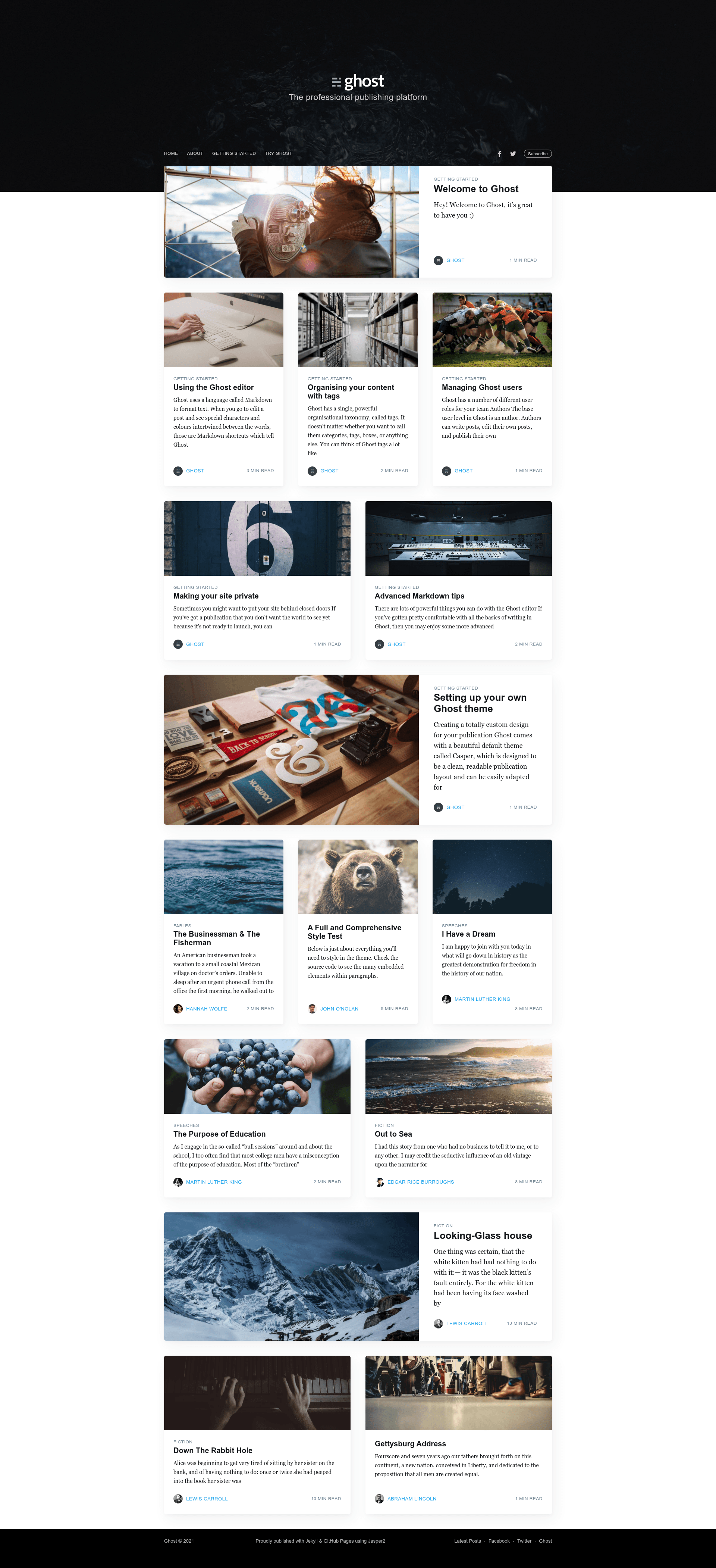 screenshot of Jasper2 on template0.com