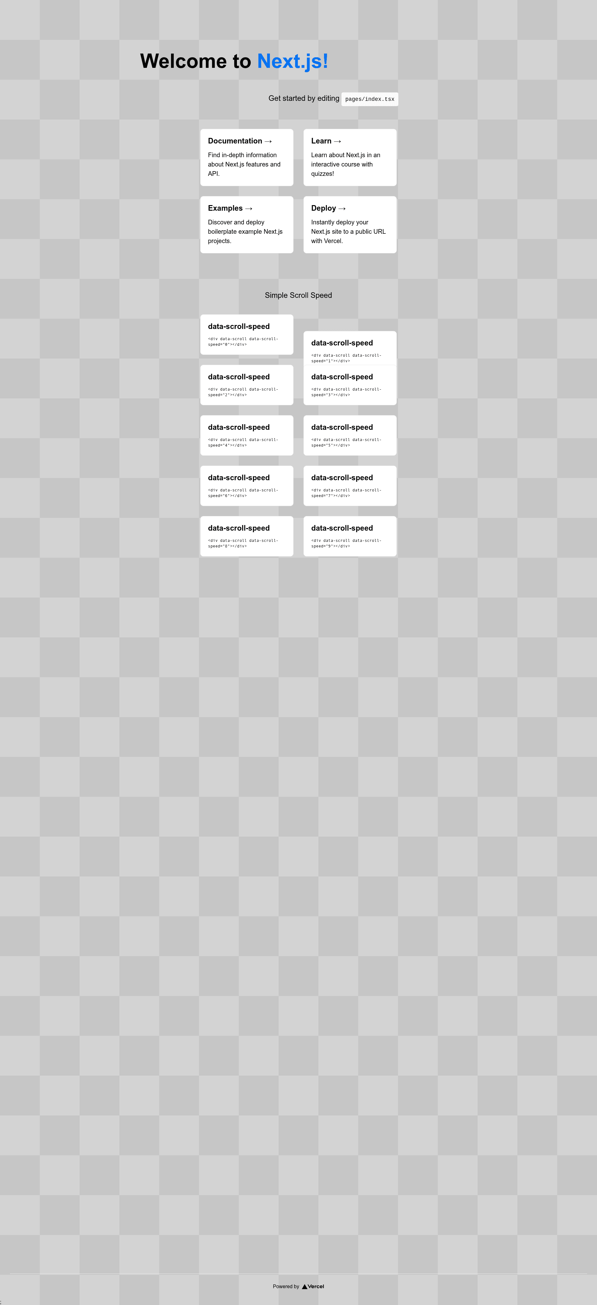 screenshot of nextjs-with-locomotive-scroll-example on template0.com
