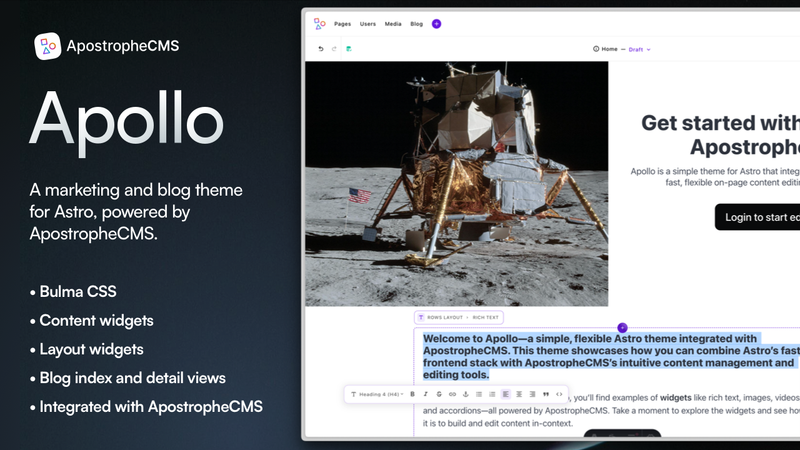 Image for Apollo on template0.com Image for Apollo on template0.com