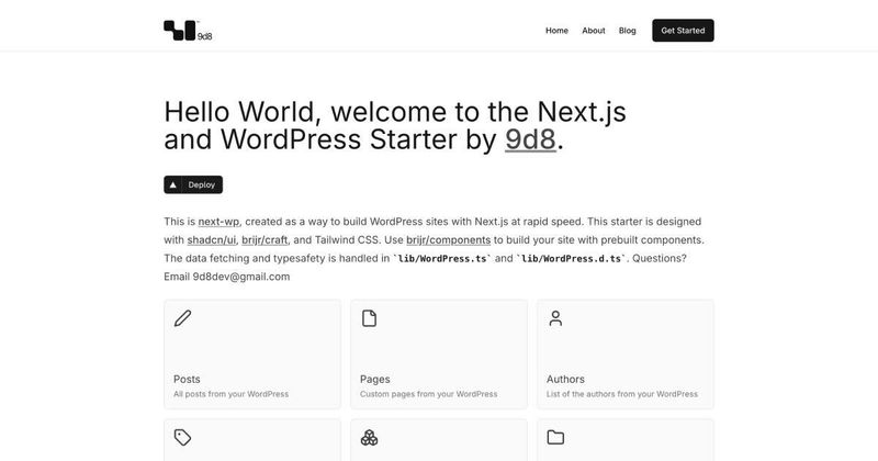 Image for Next.js Contentful Blog Example on template0.com Image for Next.js Contentful Blog Example on template0.com