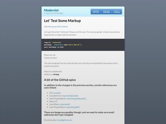 Image for Modernist Theme on template0.com Image for Modernist Theme on template0.com