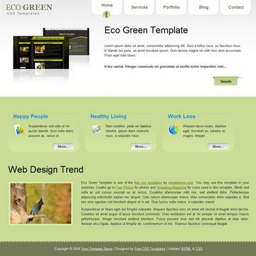 Image for Eco Green on template0.com Image for Eco Green on template0.com