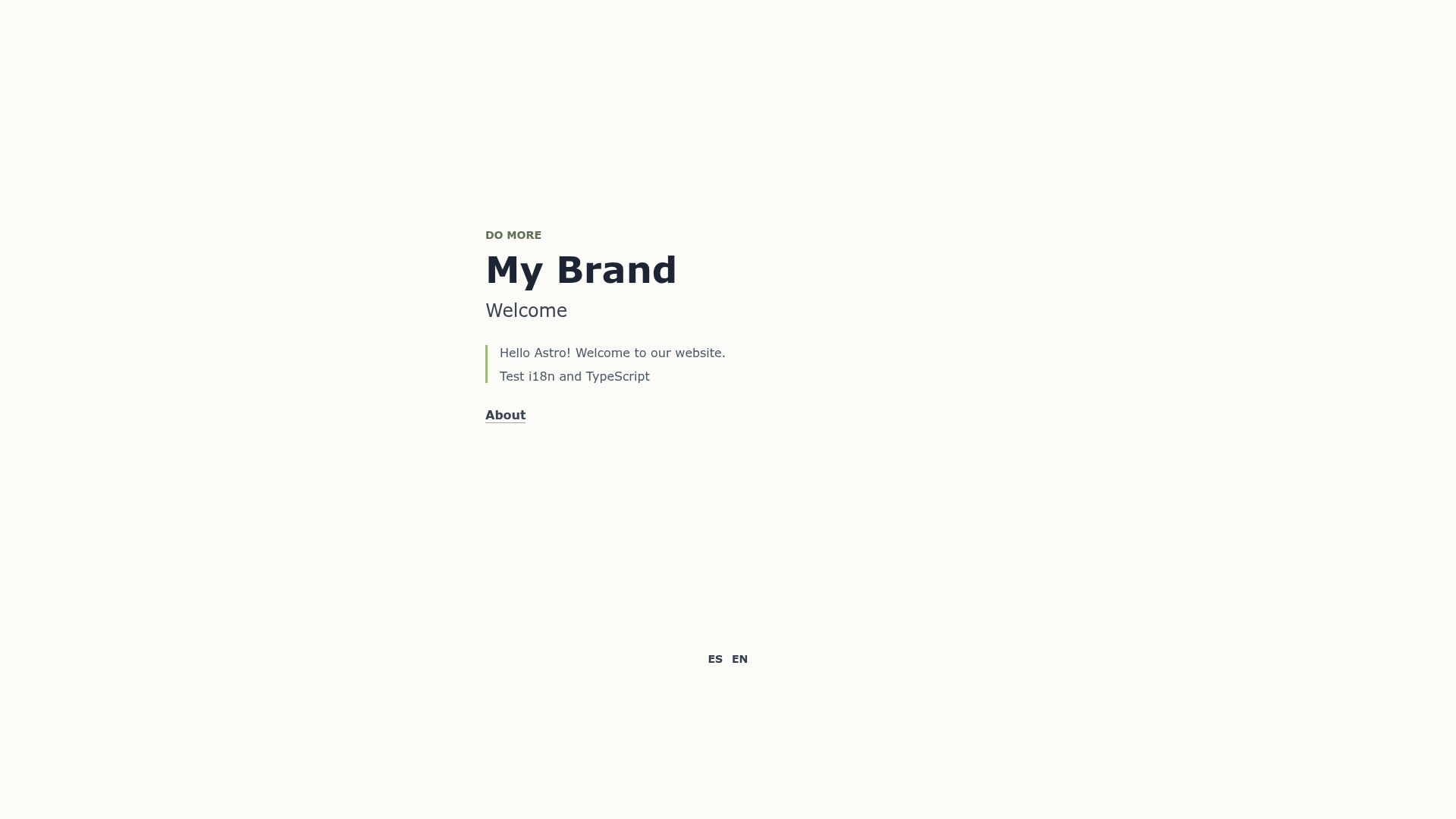 screenshot of Astro i18n on template0.com