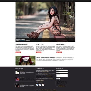 Image for Responsive Template on template0.com Image for Responsive Template on template0.com