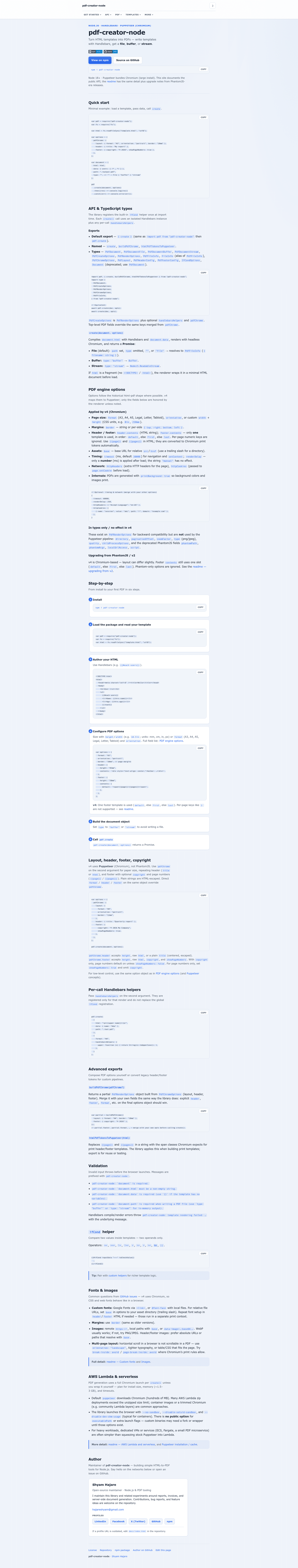 screenshot of pdf-creator-node on template0.com