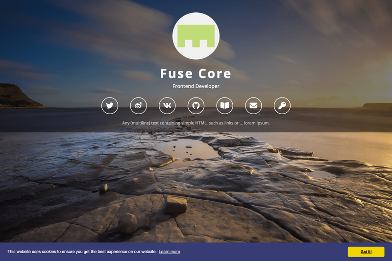 Image for Fuse Core on template0.com